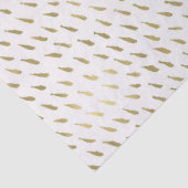 Papier Mousseline Ombre blanc rose or Abstrait (Détail)