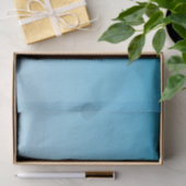 Papier Mousseline Ombre bleue (Cadeau)