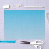 Papier Mousseline Ombre bleue (Artisanat)
