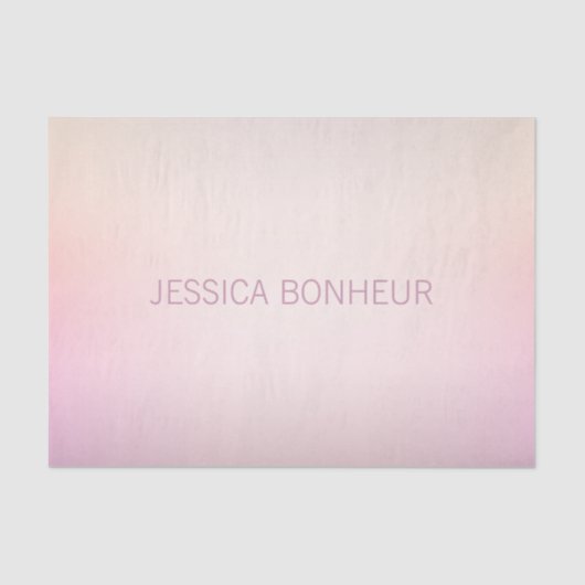 Papier Mousseline Ombre de fond de couleurs douces (Recto)