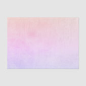 Papier Mousseline Ombré du coucher de soleil d'hiver (Recto)