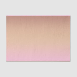 Papier Mousseline Ombre Rose Gold personnalisé