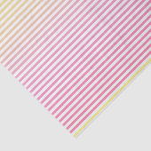 Papier Mousseline Ombre rose jaune blanc / Dégradé (Détail)