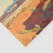 Papier Mousseline Ombres sur Short Creek par Maynard Dixon (Détail)