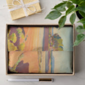 Papier Mousseline Ombres sur Short Creek par Maynard Dixon (Cadeau)