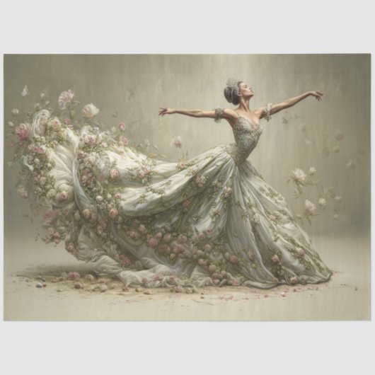 Papier Mousseline Once upon a Time Ballerina (Recto)