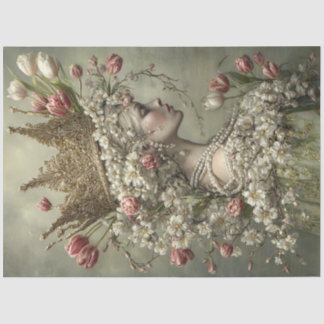 Papier Mousseline once upon a Time Portrait 