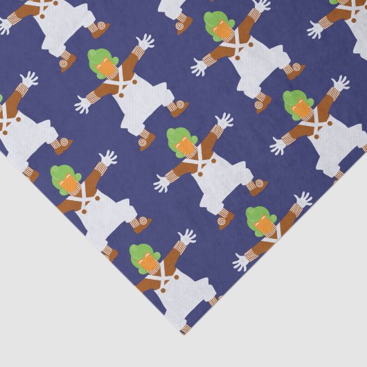 Papier Mousseline Oompa Loompa (Détail)