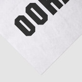 PAPIER MOUSSELINE OORAH ! (Détail)