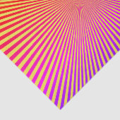 Papier Mousseline OP ART ORANGE, JAUNE, papier Tissu PURPLE (Détail)