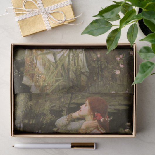 Papier Mousseline Ophelia par John William Waterhouse (Cadeau)