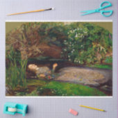 Papier Mousseline Ophélie, John Everett Millais, 1851-1852 (Artisanat)