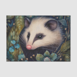 Papier Mousseline Opossum dans les Brambles