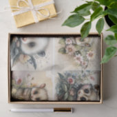 Papier Mousseline Opossum de bébé (Cadeau)