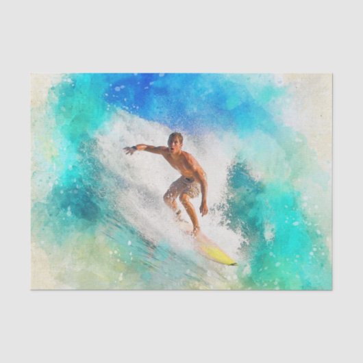 Papier Mousseline Options de surf 17A-B (Recto)