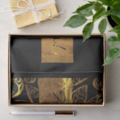 Papier Mousseline Or (Cadeau)