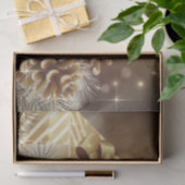 Papier Mousseline Or doré (Cadeau)