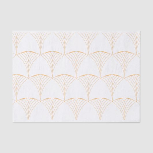 Papier Mousseline Or, élégant simple et luxueux motif traditionnel (Recto)