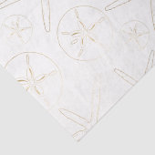 Papier Mousseline Or et blanc - Plage, Nautique (Détail)