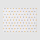 Papier Mousseline Or et gris Bonne année (Recto)