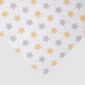 Papier Mousseline Or et gris Bonne année (Détail)