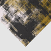 Papier Mousseline Or noir et blanc (Détail)