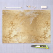 Papier Mousseline Or peint (Artisanat)