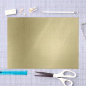 Papier Mousseline Or profond brossé (Artisanat)
