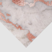 Papier Mousseline or rose et marbre gris blanc (Détail)