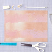 Papier Mousseline Or rose et rose de courses de brosse (Artisanat)