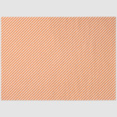 Papier Mousseline Orange And White Stipes (Recto)
