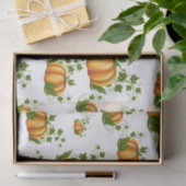 Papier Mousseline Orange Citrouille Rustique Pays fête d'anniversair (Cadeau)