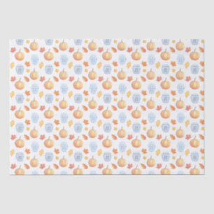 Papier Mousseline Orange Classique Et Bleu, Feuilles Automatiques Av