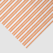Papier Mousseline Orange de bandes encadrées (Détail)