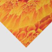 Papier Mousseline Orange Marigold Mandala (Détail)