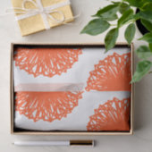 Papier Mousseline Orange Palette Sphere Graphics Art Abstrait (Cadeau)