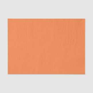 Papier Mousseline Orange Peel couleur solide