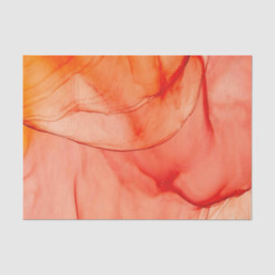 Papier Mousseline Orange Sherbet
