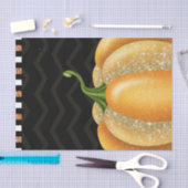 Papier Mousseline Orange Sparkle Citrouille Halloween fête d'anniver (Artisanat)