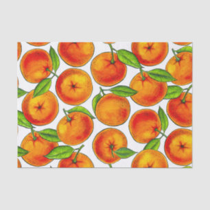 Papier Mousseline Oranges