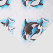 Papier Mousseline orca (Détail)