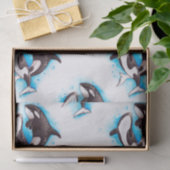 Papier Mousseline orca (Cadeau)