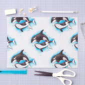 Papier Mousseline orca (Artisanat)