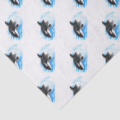Papier Mousseline Orca (Détail)