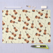 Papier Mousseline Orchestre de cordes de musiciens de violon (Artisanat)