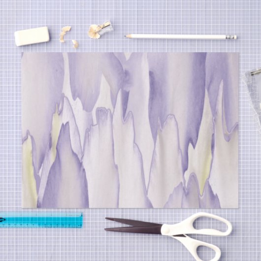 Papier Mousseline Orchidée violente (Artisanat)