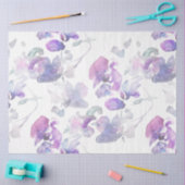 Papier Mousseline Orchidée violette (Artisanat)