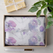 Papier Mousseline Orchidée violette (Cadeau)