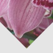 Papier Mousseline Orchidée violette Élégante Florale (Détail)