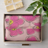 Papier Mousseline Orchidées phalaenopsis fleurs p (Cadeau)